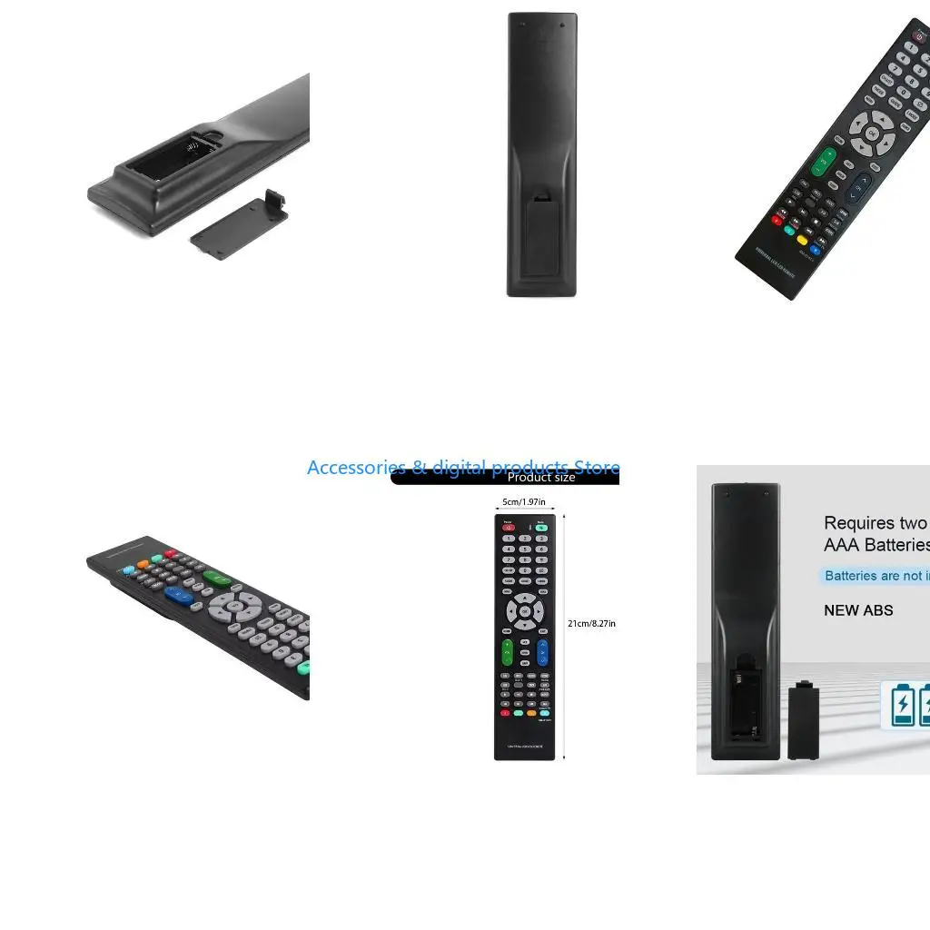 77JD Replacement Remote Control for RM-014S+ LCD LED Television Media Player