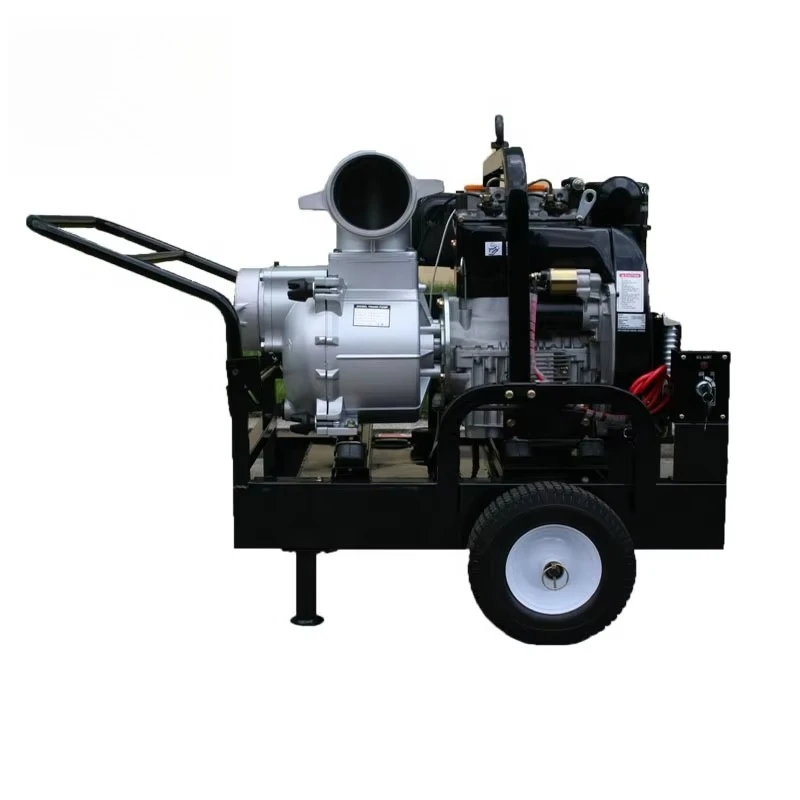 Mini Mobile 3 Inch 6 Inch  diesel Sewage Pump