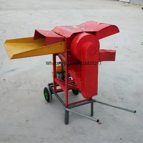 Multifunctional Agriculture Rice, Wheat,Sorghum, and Beans Thresher Gasoline Diesel Engine Wheat Thresher Sheller