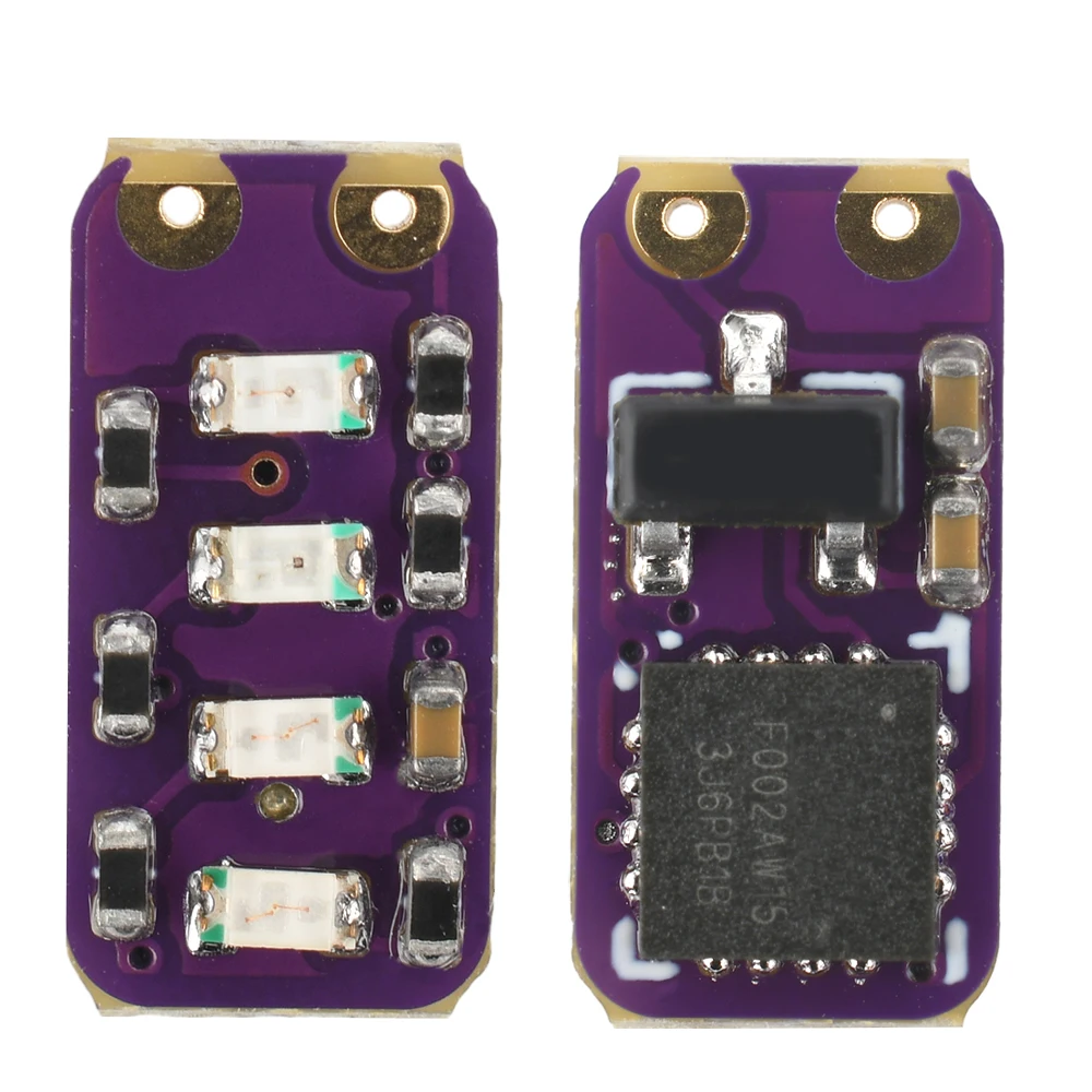 5 peças 1s 3.7-4.2v 2s 6.2-8.6v módulo indicador de capacidade da bateria de lítio ternário mini display de luz led testador de energia da bateria