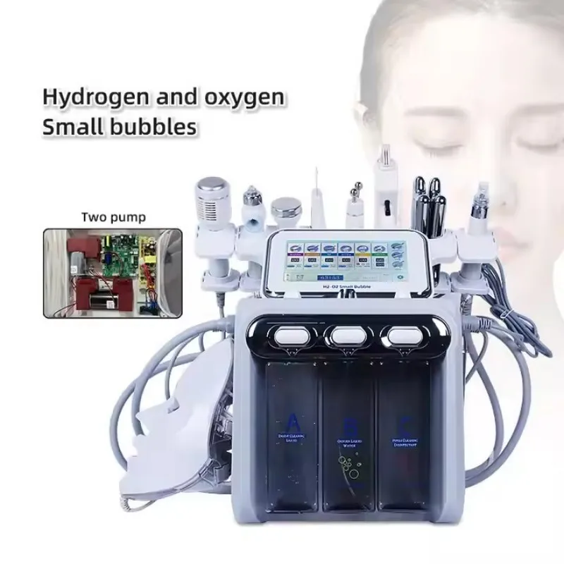 

Spa facial Hydra Skin Care Microdermabrasion Aqua Peel Cleaning Hydrating Hydro Hydra 10 In1 H202 Beauty Machine Facial Machine