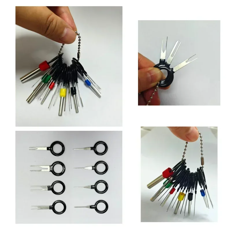 41/26pcs Car Terminal Removal Kit Box Wire Plug Connector Extractor Puller Release Pin Extractor Set For Automotive Repair