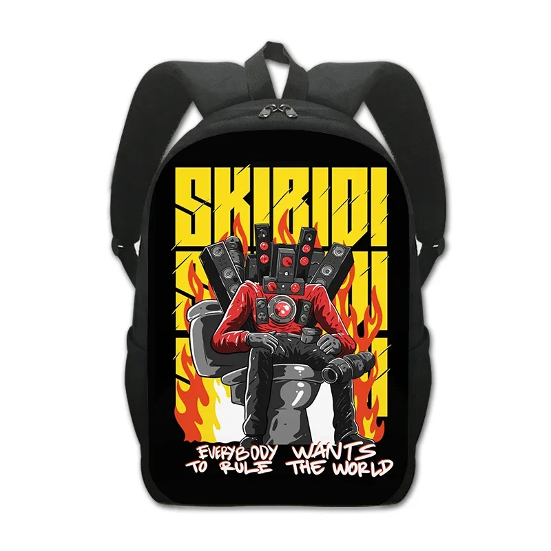 Skibidi Toilet School Bags For Teenage kids Backpack Titan Speakerman Travel Backpack Student notebook Bookbag Anime bag Mochila