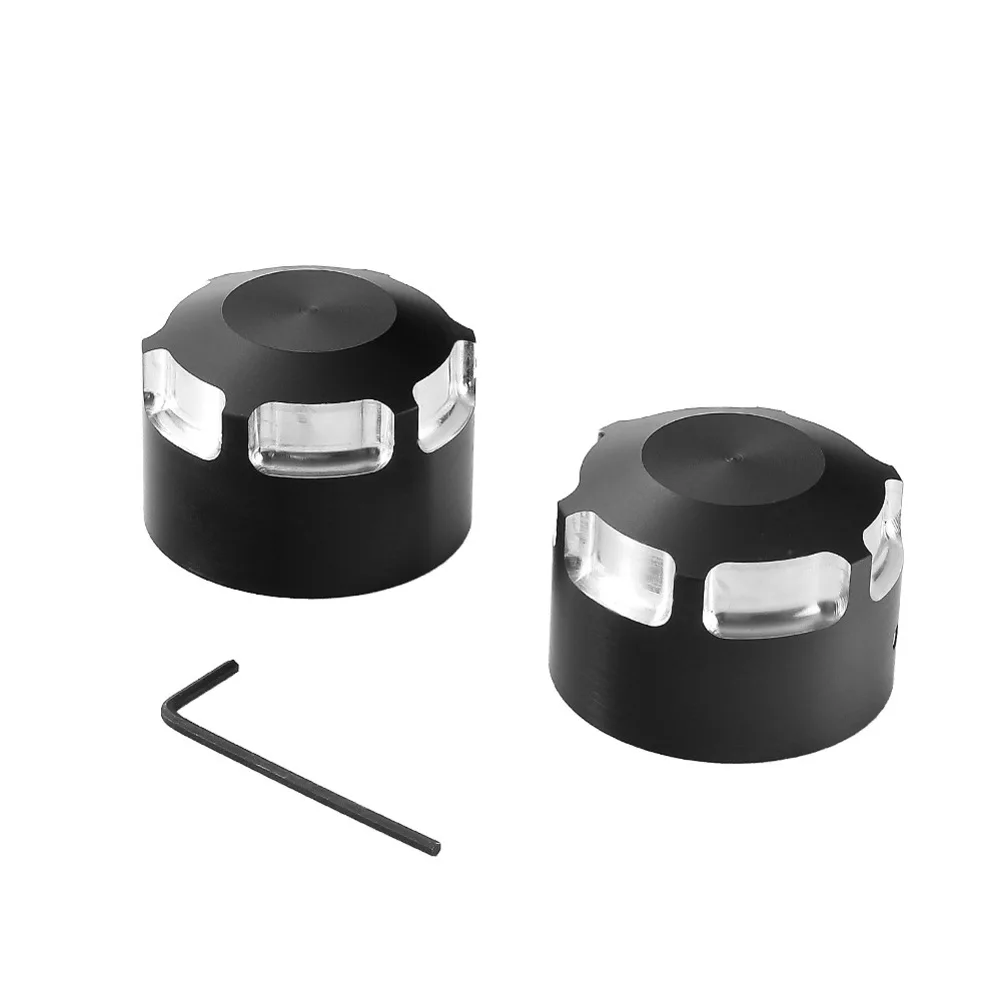 2PCS Rear Wheel Nut Cap Protection Cover For Bombardier For Spyder 2008 To Present For GS For RS For RT For ST For F3