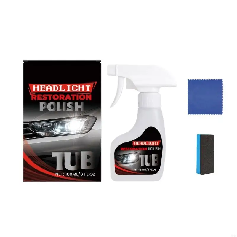 

2025 Новый профессиональный набор для восстановления передних фонарей для ремонта пластиковых очков, царапин и окисления