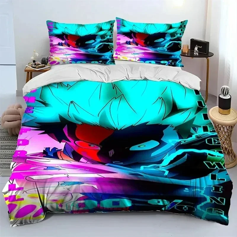 Anime My Hero Academia Izuku Deku 3D NEW Duvet Cover Pillowcase Bedding Set Adult Boy Girl Bedroom Decoration Double Large