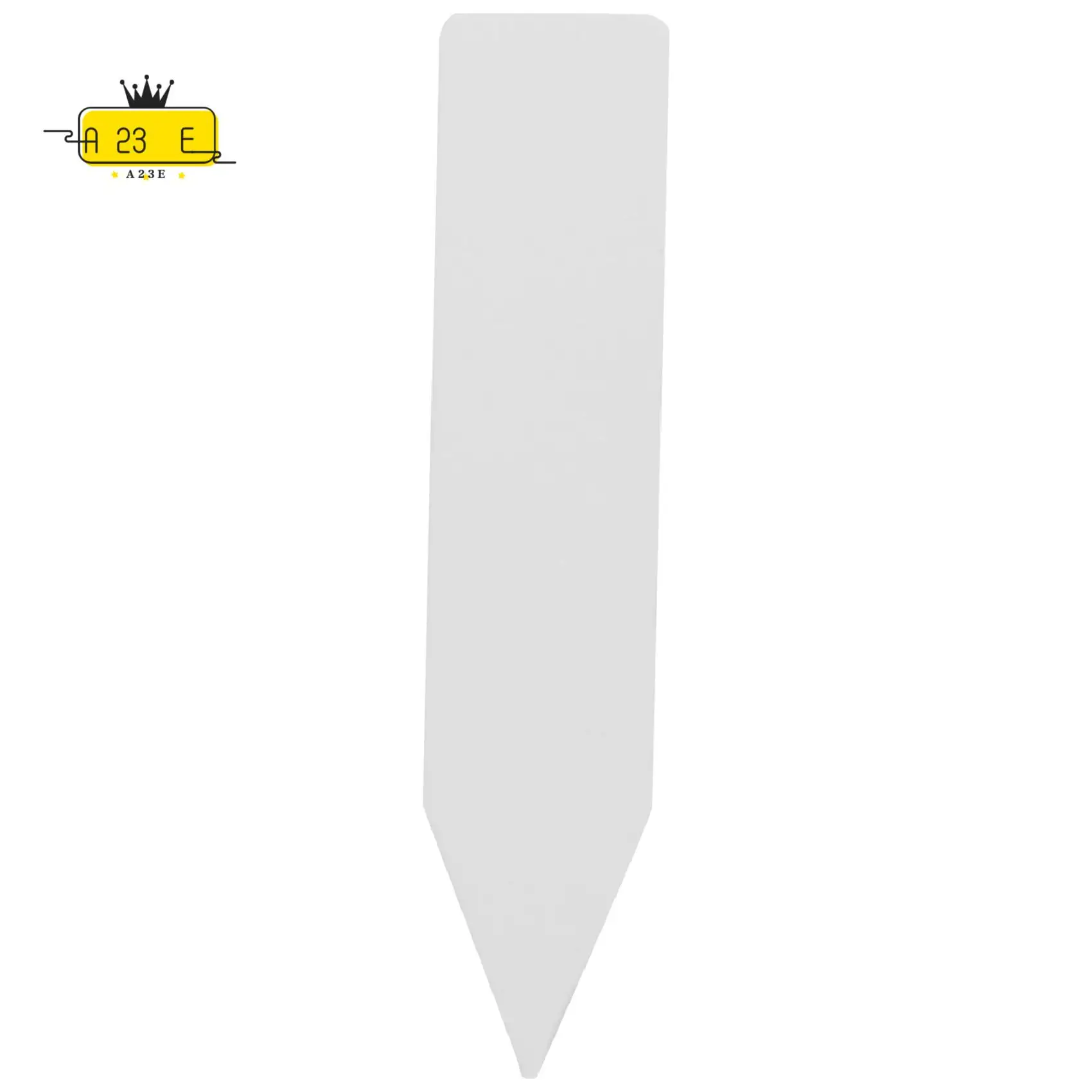 A23E-500 Pcs Reusable Pvc Plant Tag Label Tree Fruit Seedling Garden Flowerpot Plastic Label Sign Sorting Tool