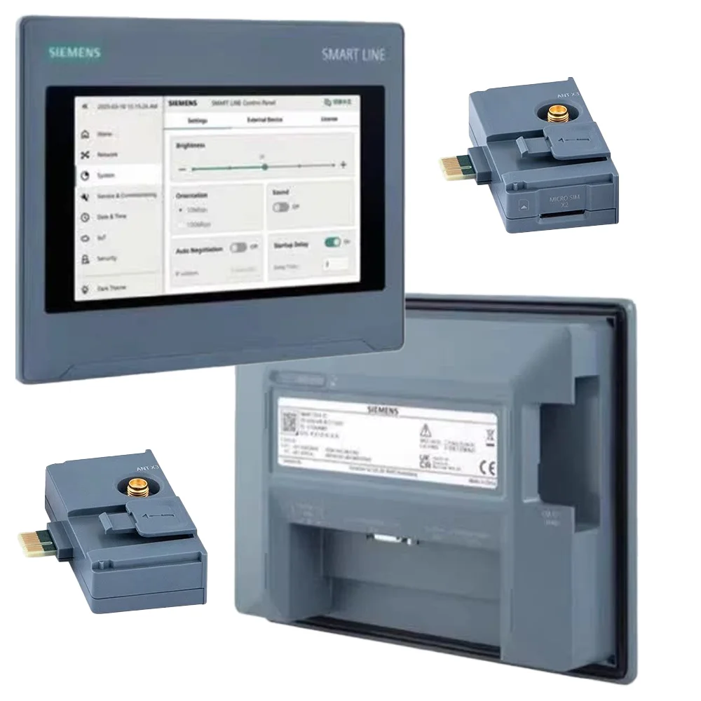 

Original Siemens touch screen SMART V5 6AV6648-0EC11-3AX0 700IE/3AX0 with 485 wire 7-inch V5/1CM01-3AX0 WIFI module/4G module