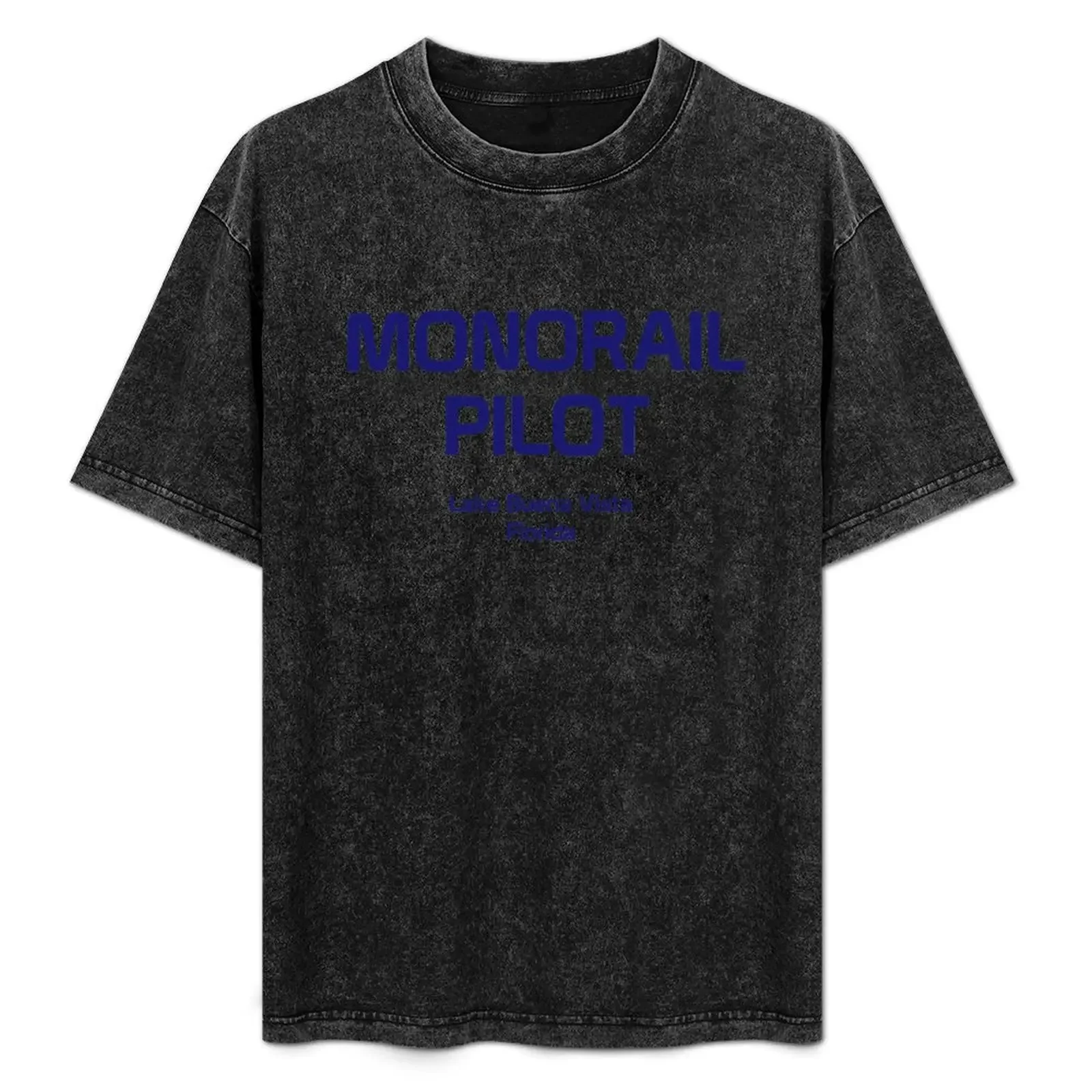 Monorail Pilot, Lake Buena Vista, Florida T-Shirt Stylish Print Short Sleeve Tee