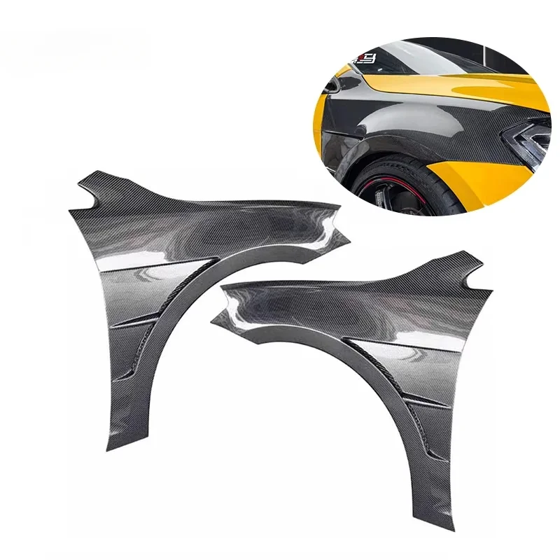 For Volkswagen Golf 7 7.5 Mk7 Carbon Fiber Front Side Fender Vent Trim Aprons Car Carbon Fiber Fenders