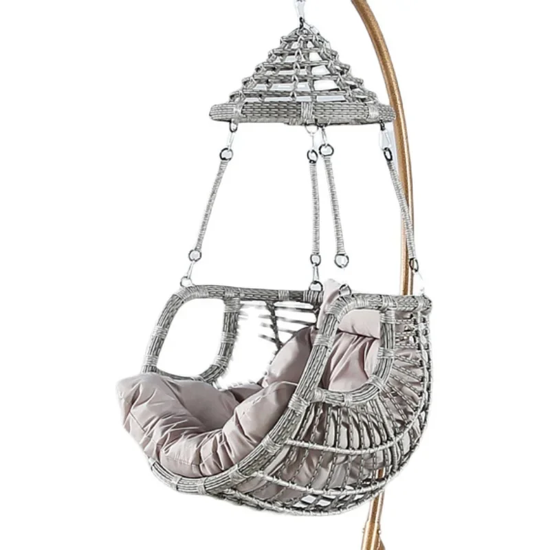 

Entangled Bird's Nest, Natural Vine Hanging, Handmade Outdoor Courtyard Swing and Rocker Chair