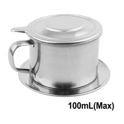 Accessory Coffee Pot Coffee Maker Stainless Steel Vietnamese Home Tool 1PC 50/100ml Drip Filter Infuser Vietnam