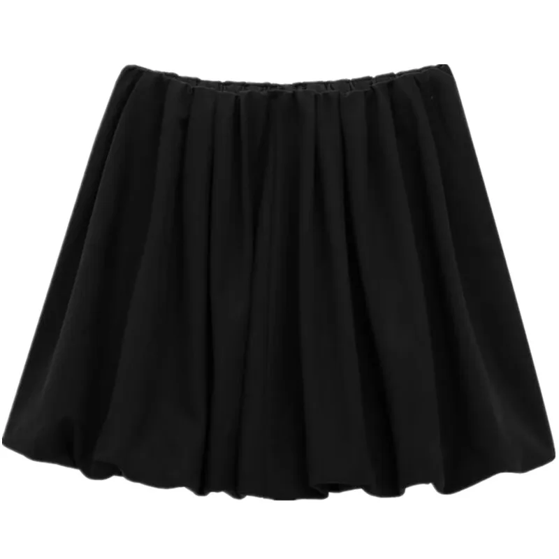 

Faionable Lantern f Skirt Women's Autumn Winter New Middle Waist Design Versatile ort Skirt Other Material 00%
