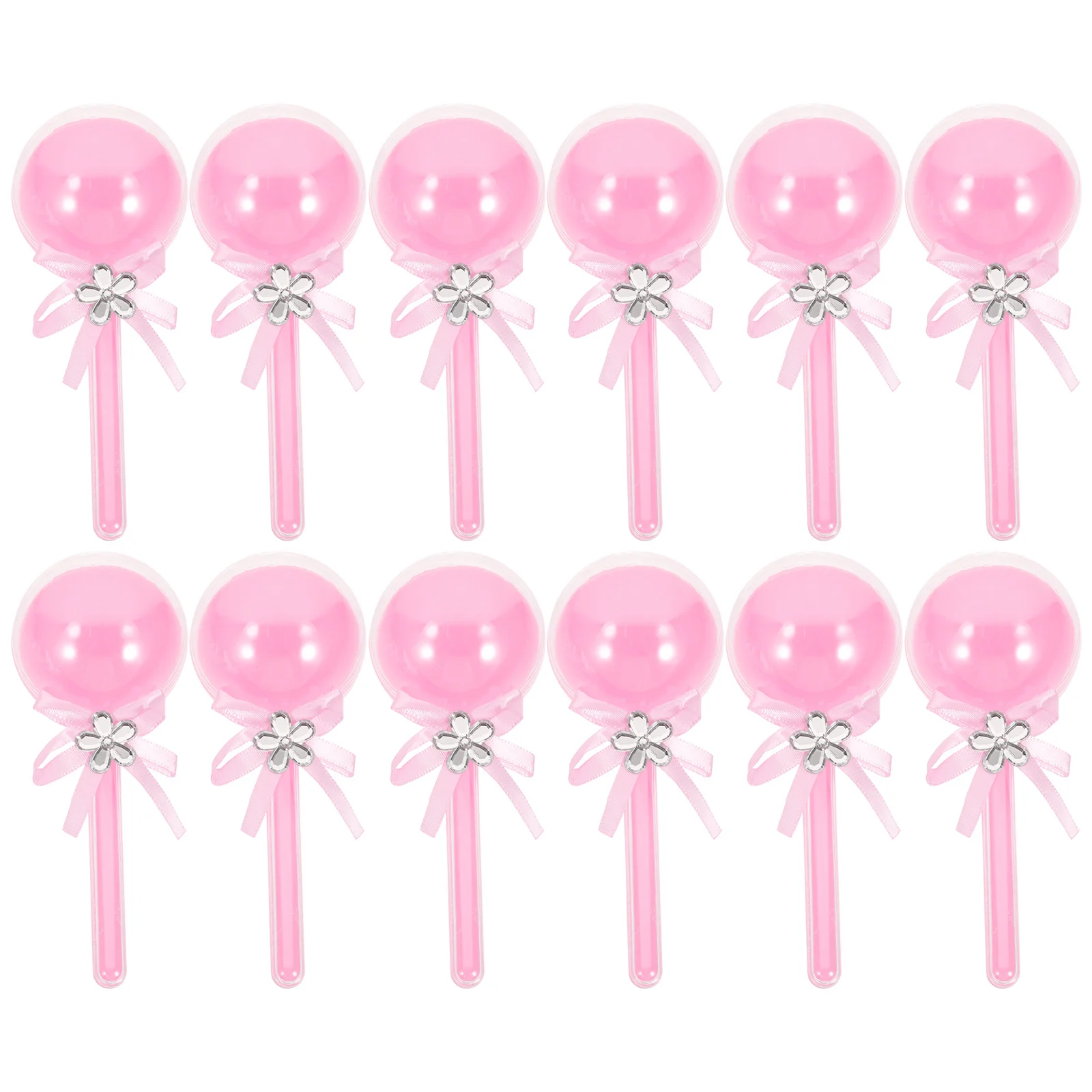 

12Pcs Candy Boxes Wedding Party Favor Clear Lid Candy Packaging Containers for Cookies Chocolates Nuts Chocolate Packing Box