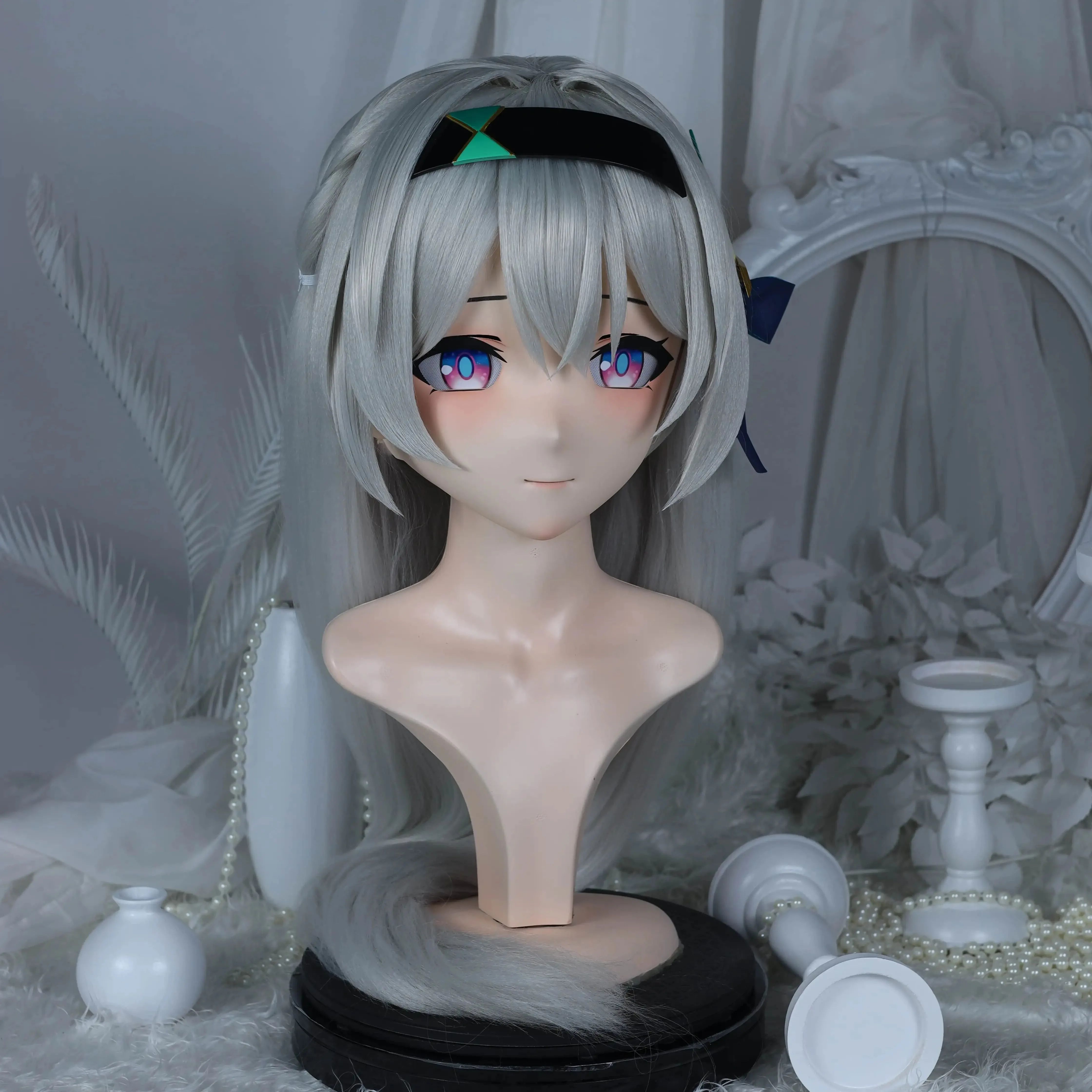 Kigurumi Firefly NFD full head with lock cosplay head shell props costume anime game