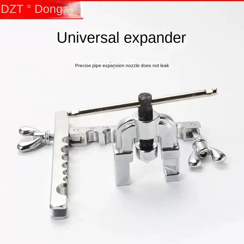 

Flaring Tools Set Tubing Pipe 6 Dies Sizes45 Degree Angle Eccentric Cone Type Kit with Copper Brass Aluminum Mild Steel