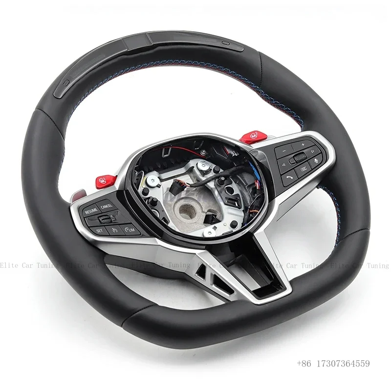 Car LED Steering Wheel for BMW G01 G02 G05 G20 G21 G26 G29 G30 G32 G42 G80 G82 G87 F07 F10 F15 F40 X1 X3 X6 X7 Car Accessories