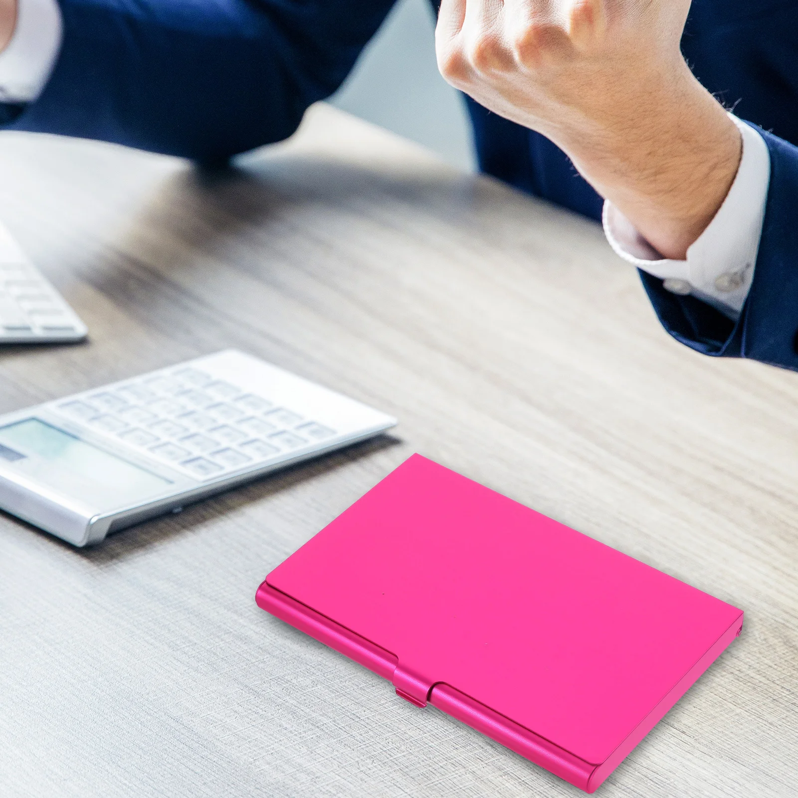 

Sublimation Blank Metal Business Card Box Heat Transfer Case Compact Lightweight Easy to Use and Store for Professionals