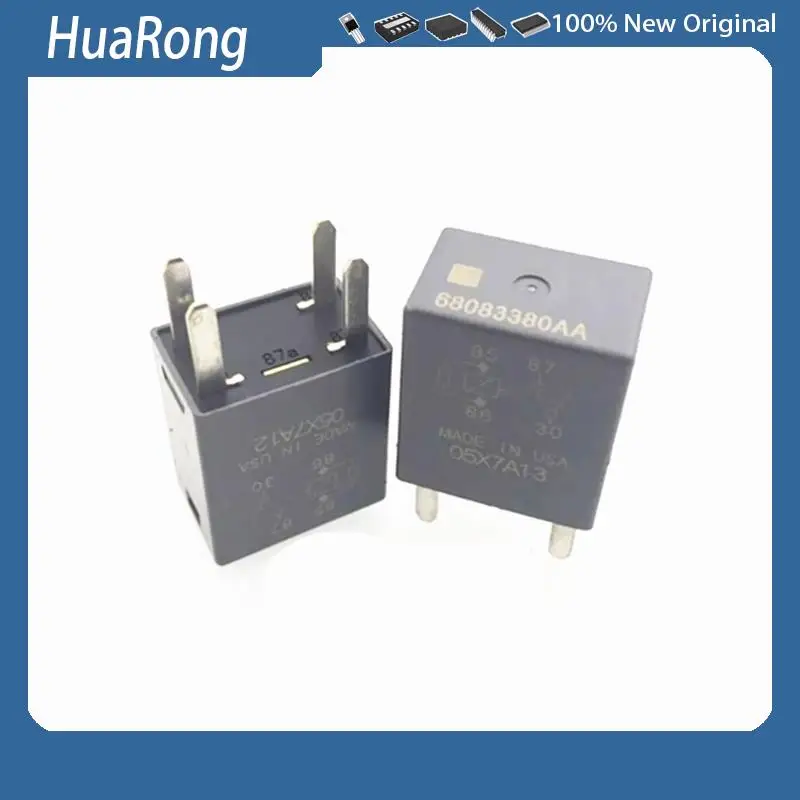 2Pcs/Lot 12077866 12VDC  35A  5PIN  68083380AA  G8HE-1A7T-R1-DC12  4PIN