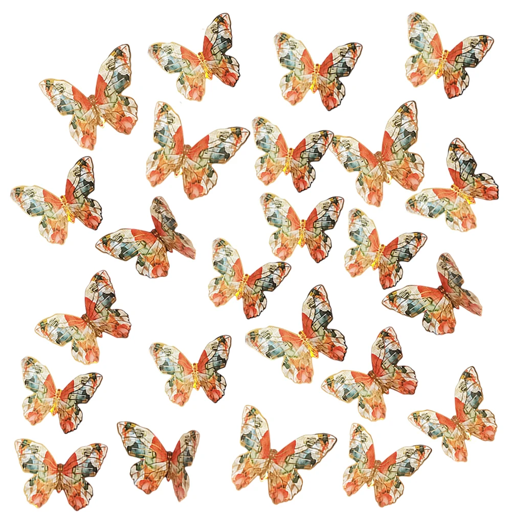 ملصقات حائط على شكل فراشة ثلاثية الأبعاد لتزيين غرفة الأطفال كصور تظهر ملصقات حائط على شكل فراشة ثلاثية الأبعاد تصاميم فريدة من نوعها