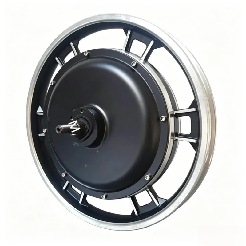 16-Inch aluminum alloy 48V/60V72V500W1000W integrated motor with rising brake, drum brake and disc brake