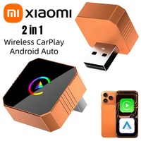 Xiaomi 2 in 1 Wireless CarPlay Android Auto Adapter, for iPhone Android Phone Universal Car Multimedia Video Box Fast Connection