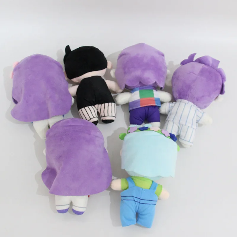 Anime OMORI peluche poupée oreiller en peluche jouet ensoleillé peluche jouets mignon Omori Cosplay accessoires Merch pour enfant cadeau d'anniversaire de noël