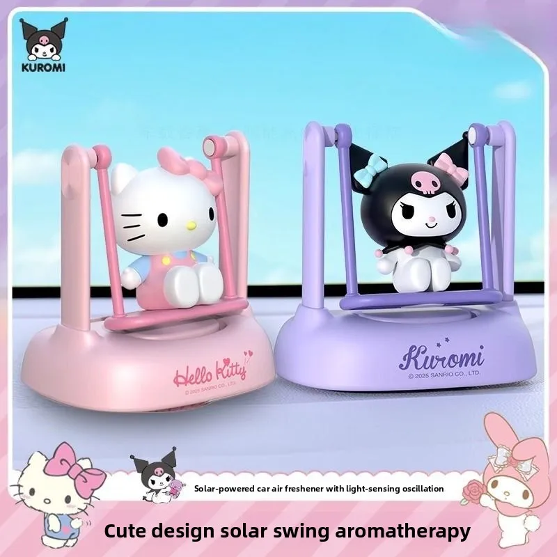 

Kuromi Car Aromatherapy Kawaii Cartoon Cute Characters Exquisite and Fashionable Center Console Decorations Creative Decorations
