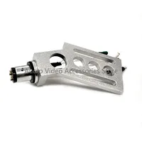 Cartucho para puntero, brazo recto, cabezal de ángulo oblicuo, alambre de plata pura esterlina para tocadiscos, accesorio para tocadiscos de vinilo LP