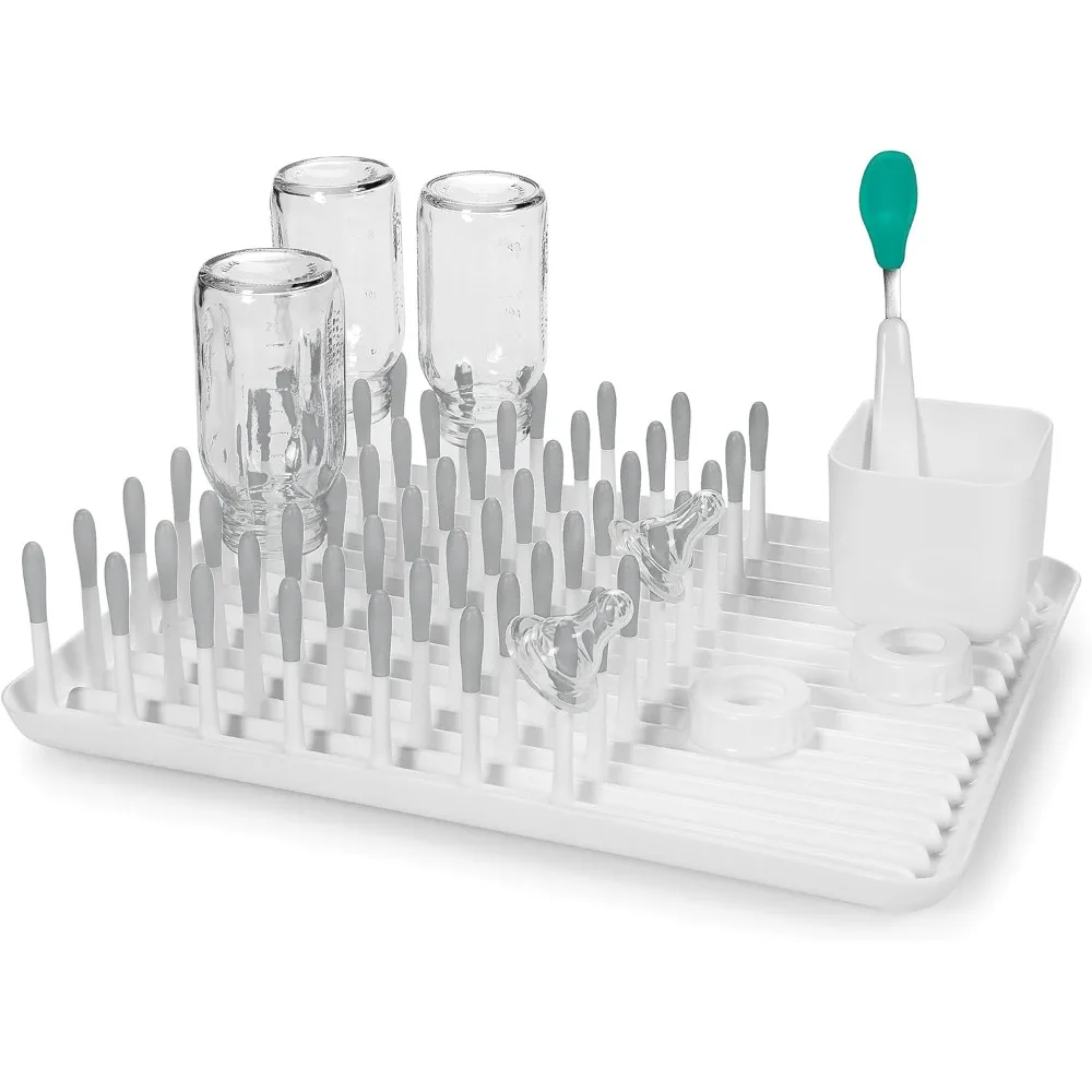 

Bottle drying racks, must be good things! Gray bottle drying rack, easy to solve the problem of bottle drying