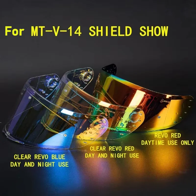 

MT-V-14 Helmet Shield for MT Motorcycle Helmet Only for Model RAPID RAPID PRO BLADE 2 SV REVENGE 2 TARGO Helmet Shield