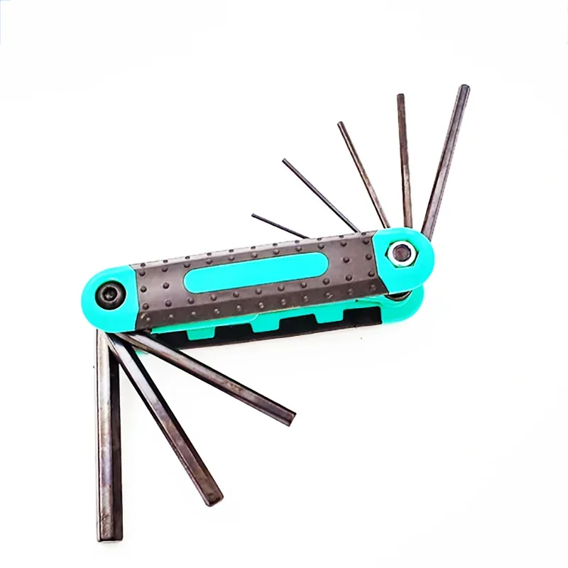 for 8 in 1 Folding Allen Wrench Set Metric Allen Key Set Tool Or Folding Tamper Proof Torx Key Set Porta