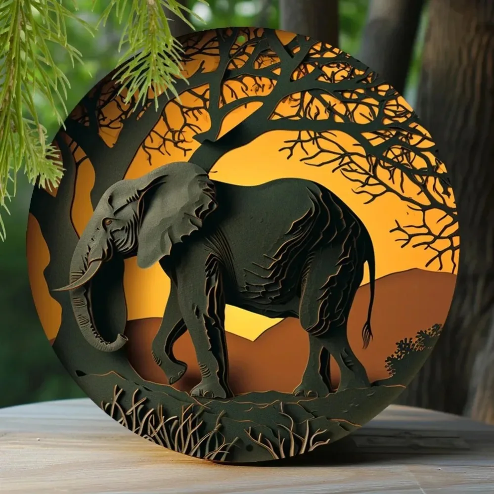 Elephant Wall Art M…
