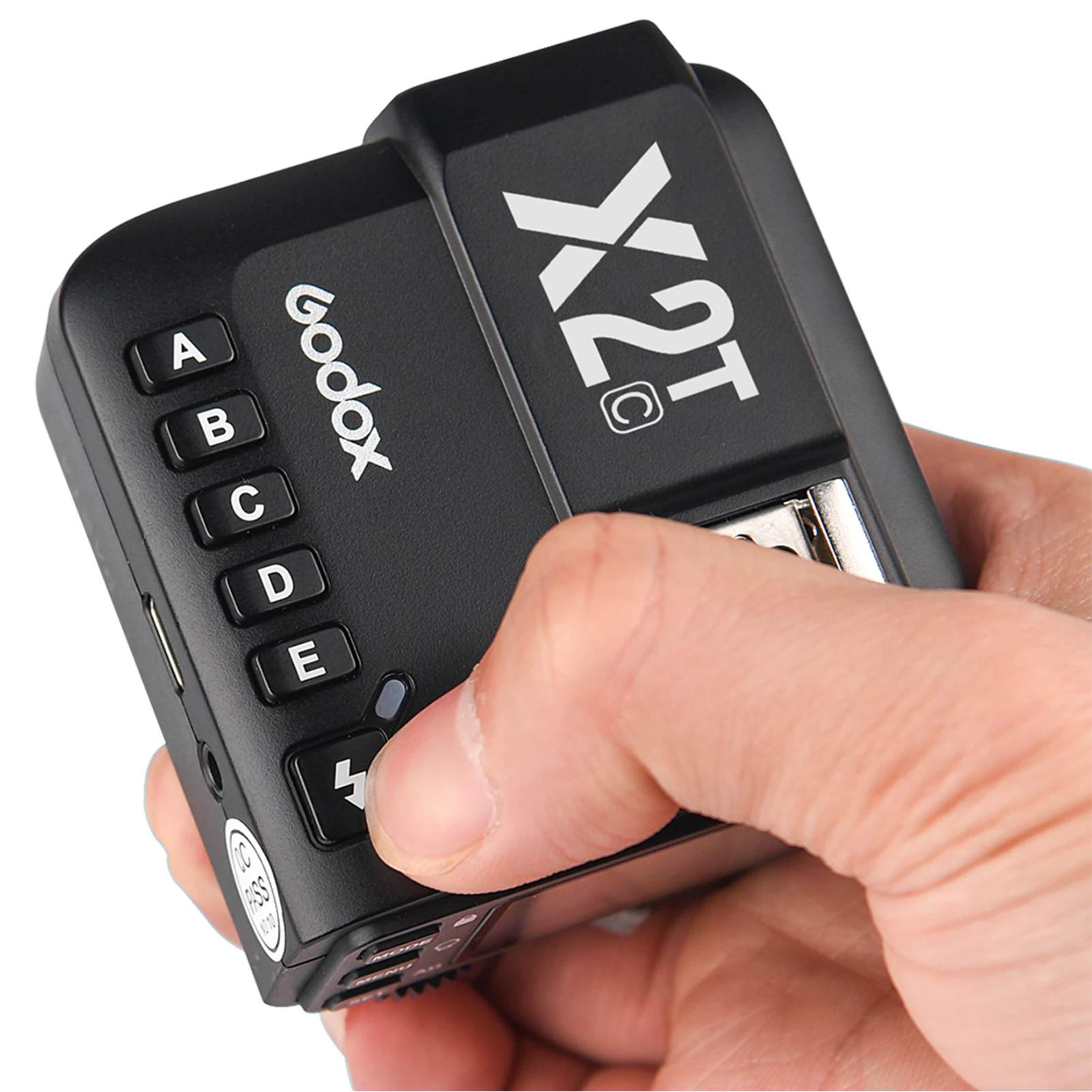 【جديد】جودوكس X2T-C E-TTL II 1/8000s HSS جهاز إرسال فلاش لاسلكي لنيكون سوني كانون فوجي أوليمبوس GodoxV1 TT685C TT350C