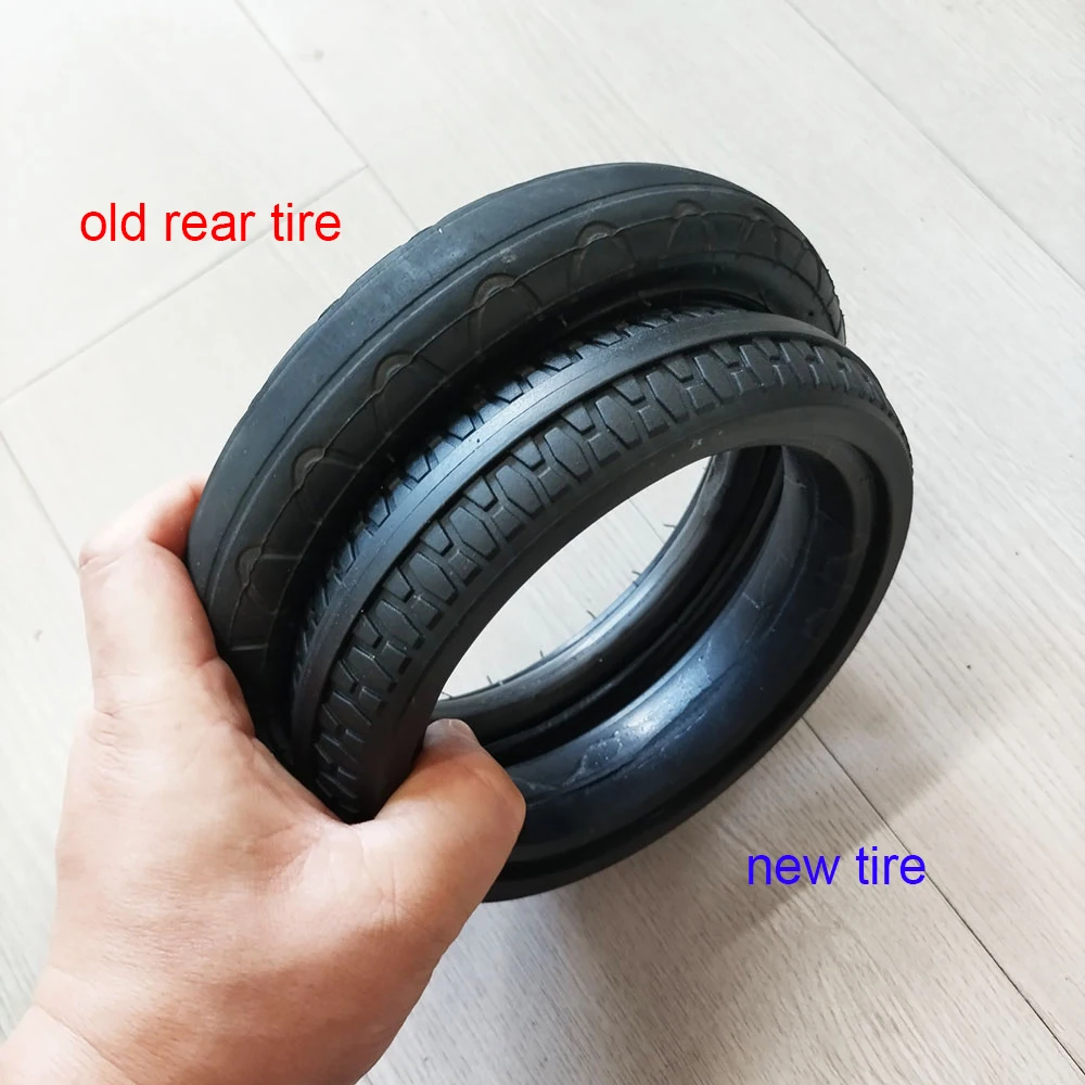 Buggy Tire Custom For Triv Front Or Rear Wheel PU Tubeless Tyre Cover With Tread DIY Compatible Baby Stroller Accessories