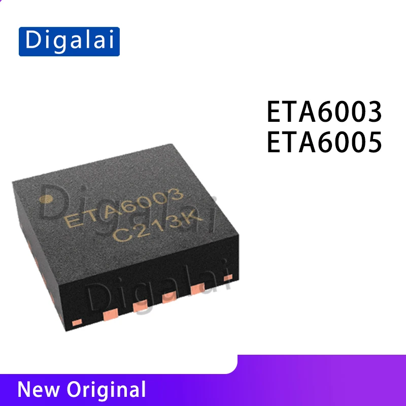 

100% New ETA6003 ETA6005 ETA6003Q3Q ETA6005Q3Q QFN-16 Switch charging chip