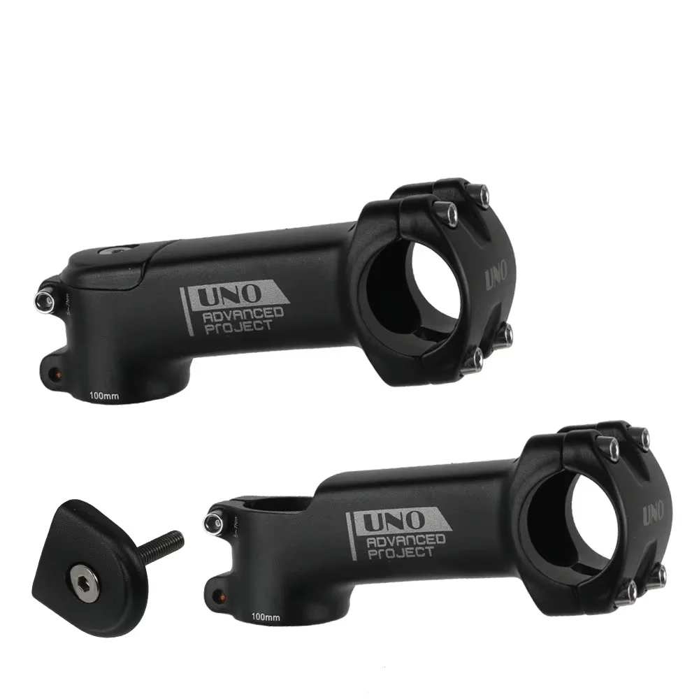 UNO Bike Stem 7 Degree MTB Road Bicycle Stem 31.8mm square riser with cover 70-120mm Mountain Bicycle Power Parts