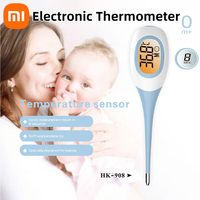 Xiaomi Fast 8s Thermometer Backlit Soft Probe Digital Fast Fever Waterproof Oral Underarm Temperature Meter For Adult Child