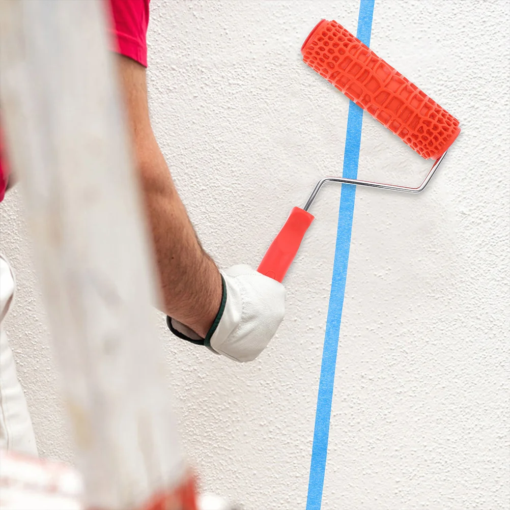 6 لفات من أشرطة الإخفاء طلاء جدران السيارة DIY الحرف المقاومة للدموع ارتداء منحنى التكيف حماية رش الطلاء #1