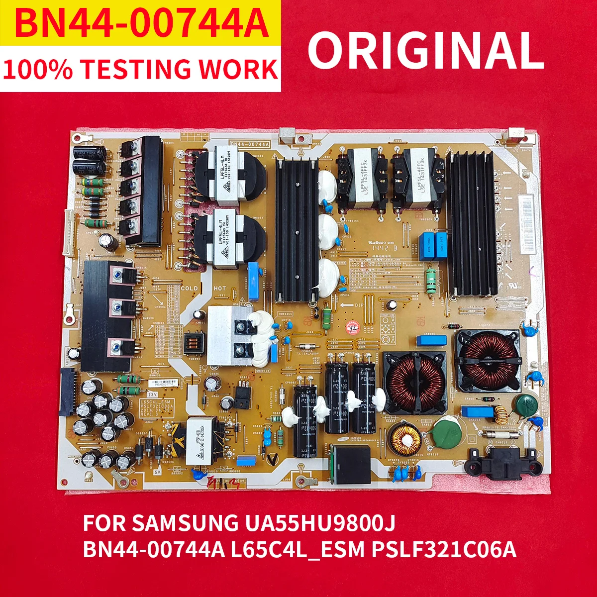 

BN44-00744A For Power Supply Board UE55HU8500T UE65HU8500T UE55HU8580Q UE65HU8500L UE55HU8500F UE55HU8500Z UN55HU9000F