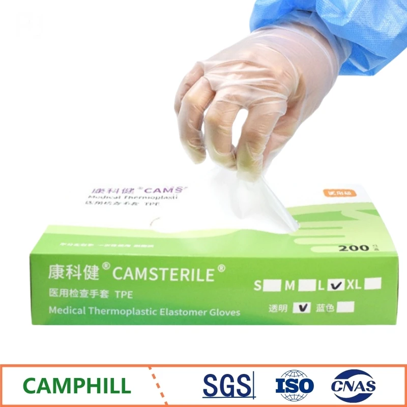 Wholesale 9 inches disposable TPE gloves Aquaculture, Dental examination, Food, Catering, Baking, Laboratory inspection gloves