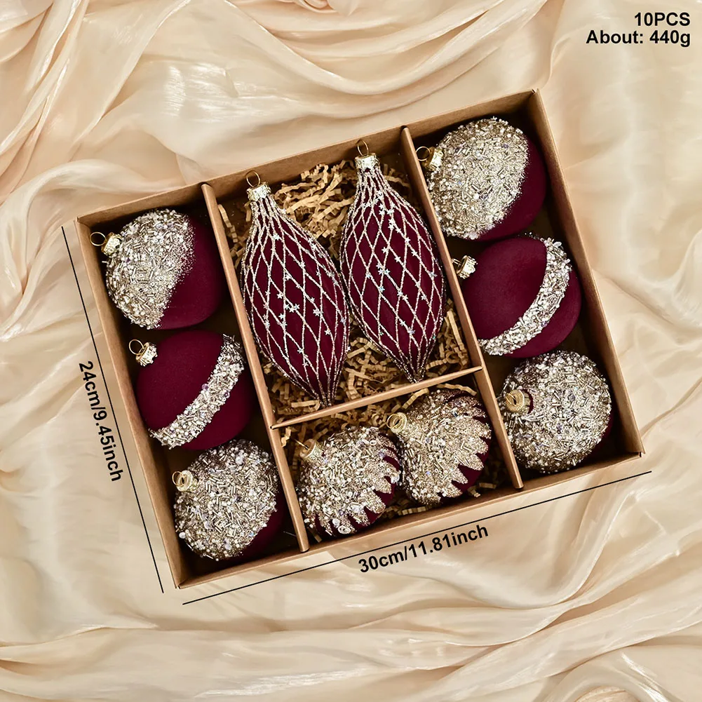 

Рождественские декоративные украшения 8 см Рождественские шары Подвесные украшения Многоразовое использование Идеально подходит для свадьбы Различные стили