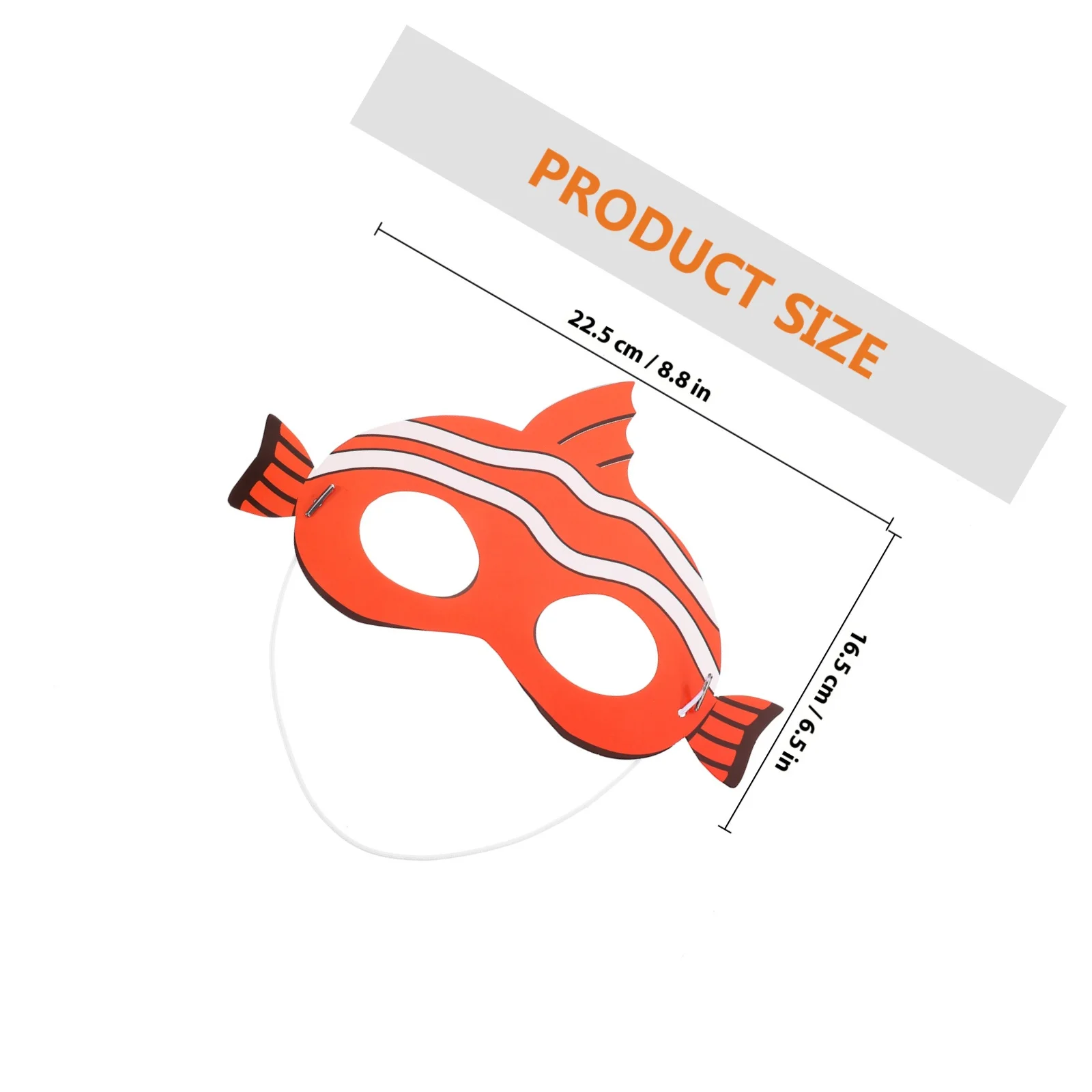 10 stuks oceaan dierenmaskers papier dier cosplay maskers halloween party festival masker decoratieve benodigdheden zeedecoraties