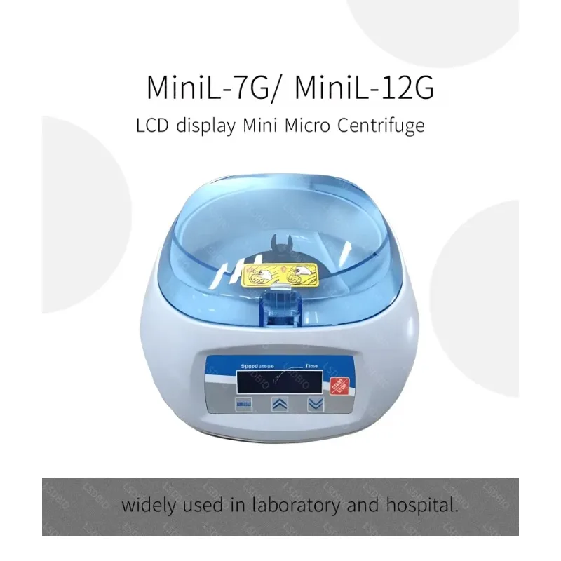MiniL-7G/MiniL-12G Speed Basket Quality Control Cheap Price Bucket Refrigerated Laboratory Centrifuge