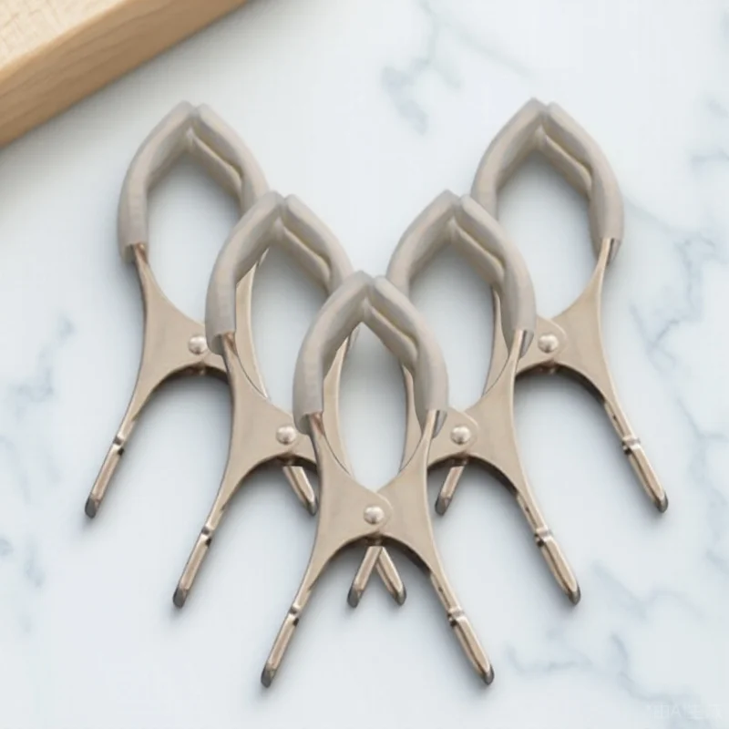 

5Pcs Saxophone Repair Clips Stainless Steel Indentation Clamp Rust-Resistant Instrument Maintenance Repair Supplies