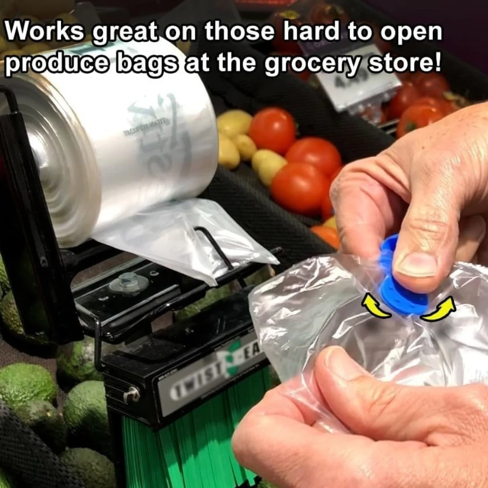 2 قطعة متعدد الألوان مشبك بلاستيكي معدني مستدير اللوازم المكتبية المدرسية الكلب البراز حقيبة فتاحة الزجاجات في الهواء الطلق لمشابك حقيبة التخزين #6