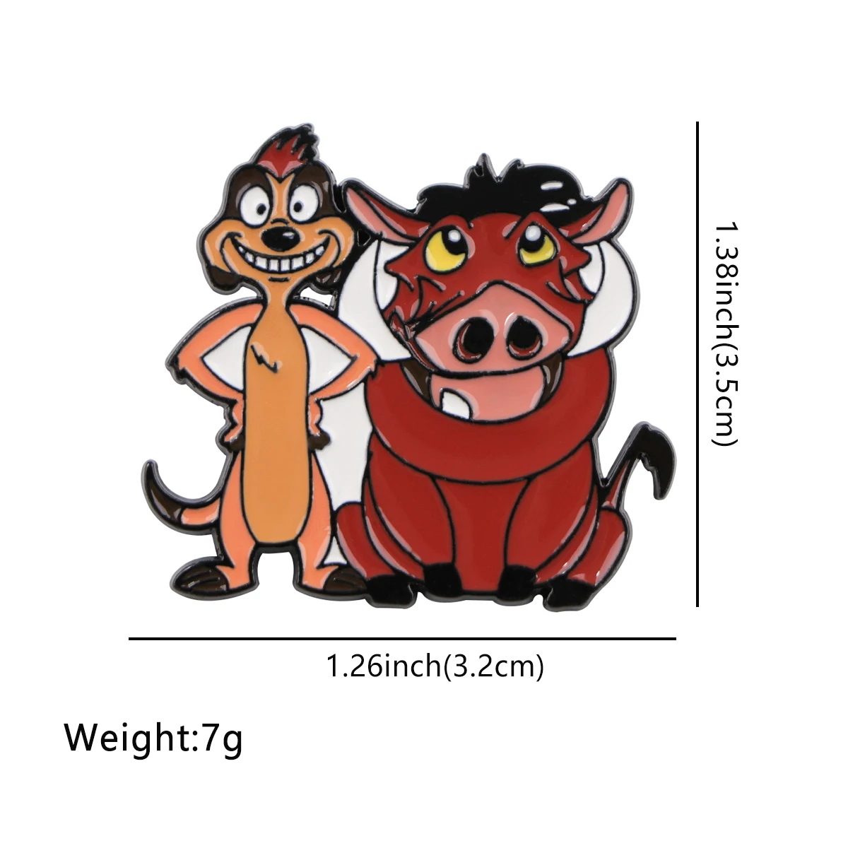 Cartoon Pig Badge on Backpacks Cute Enamel Pin Creative Brooches for Women Men Lapel Pins Cosplay Accessories Friends Gift