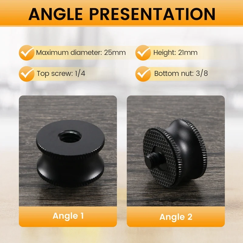 حامل ثلاثي القوائم للكاميرا مثبت على محول من أنثى إلى ذكر ، استوديو التصوير الفوتوغرافي ، كرة صغيرة إلى رأس لولبي