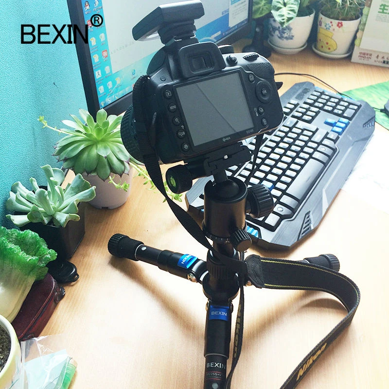 Desktop mini tripod camera stand phone support mobile tripod aluminum smartphones adapter camera tripod for DSLRS video camera