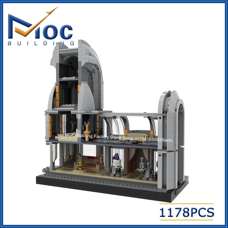 

Конструктор MOC: Серия «Космические фильмы» — Диорама «Сенаторские апартаменты». Креативная коллекционная игрушка для самостоятельной сборки. Новогодний подарок.